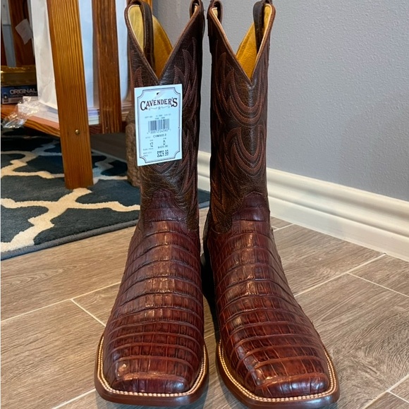 Old Gringo Brown Leather Cowboy Boots